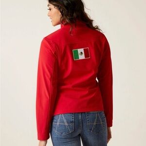 Ariat Classic Team Softshell MEXICO Jacket Sz medium
